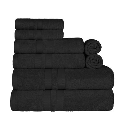 Ensemble de serviettes en coton 8 pièces à séchage rapide Winthrop