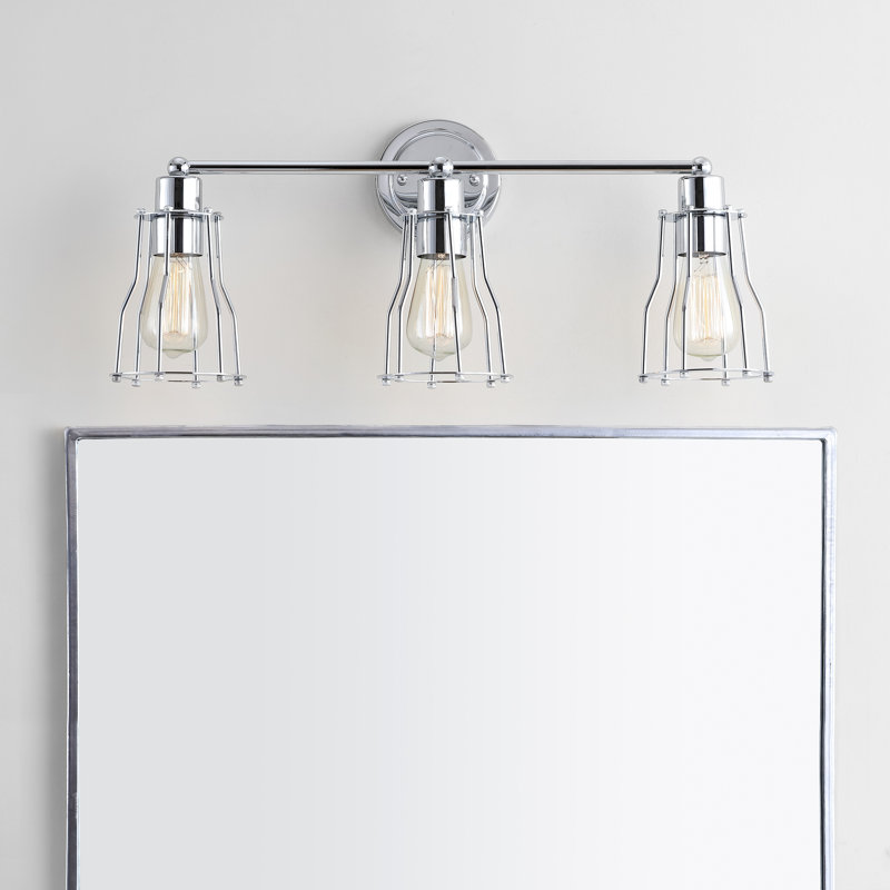 Gillam Metal Vanity Light, Chrome, 3