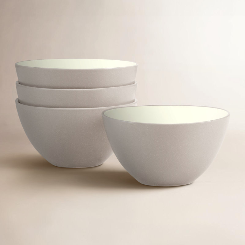 Colorwave Stoneware Dessert Bowl, Sand