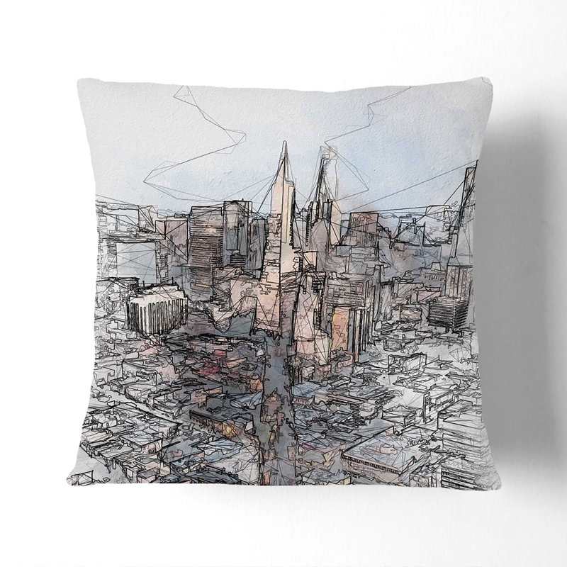 Square Cushion, 40cm H x 40cm W x 15cm D, Black