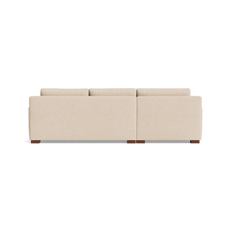 Catalina Chaise Sectional, Left Hand Facing, Performance Weave - Tan