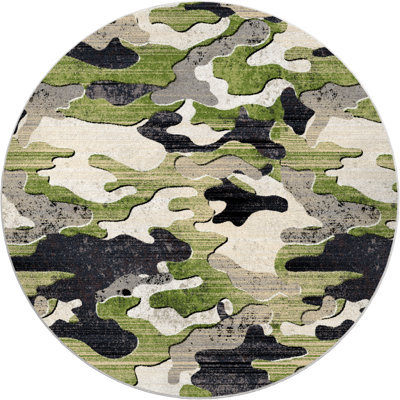 Camouflage Indoor Rug