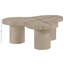 Table basse en placage de chêne et bois massif Anwen-424970176