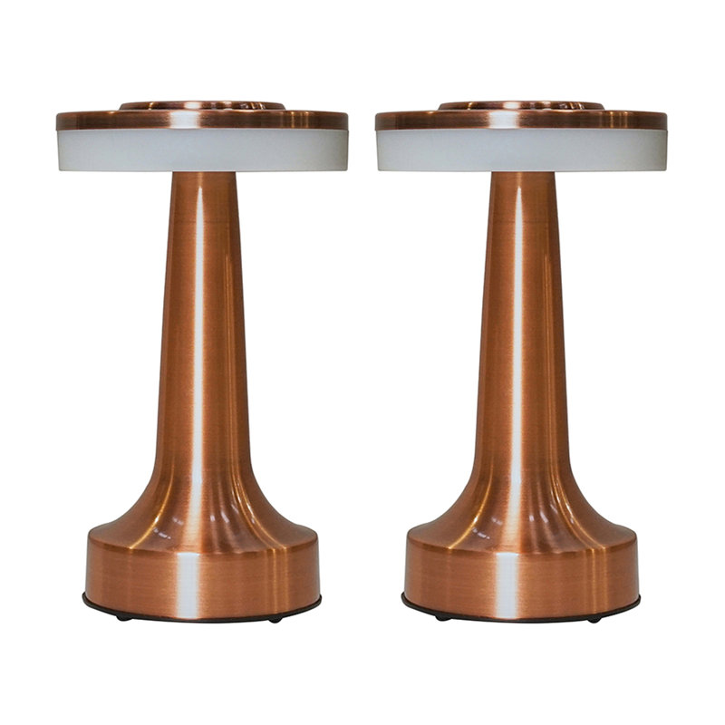 Moncayo 19.5cm Battery Powered Integrated LED Outdoor Table Lamp