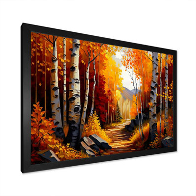 Sentier dans la forêt V - reproduction sur toile