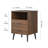 17.7" W 2-Drawer LED Nightstand-160638351