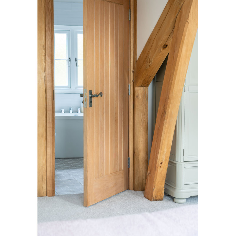Monkeytail Double Dummy Door Handle, Pewter Patina