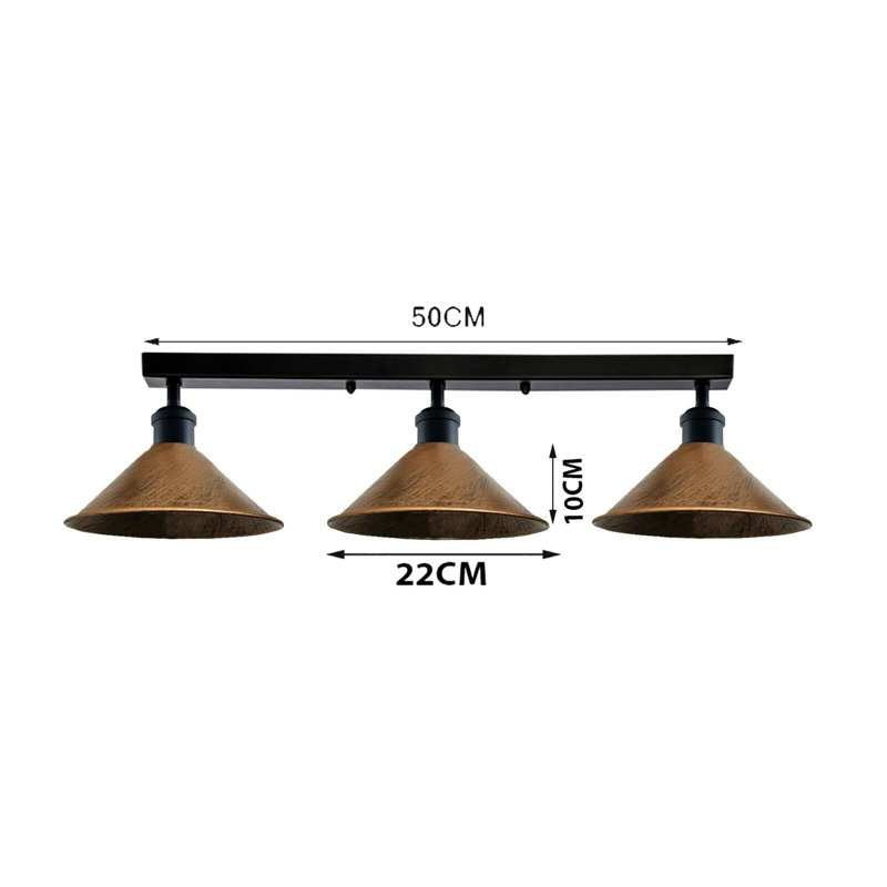 Menoher Flush Mount and Semi Flush Mount, No, Brushed Brass