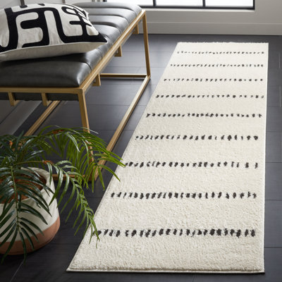 Tapis abstrait Shenay Performance