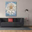 "Epic Graffiti" Open Petals 1 "par Danhui Nai, art mural sur toile