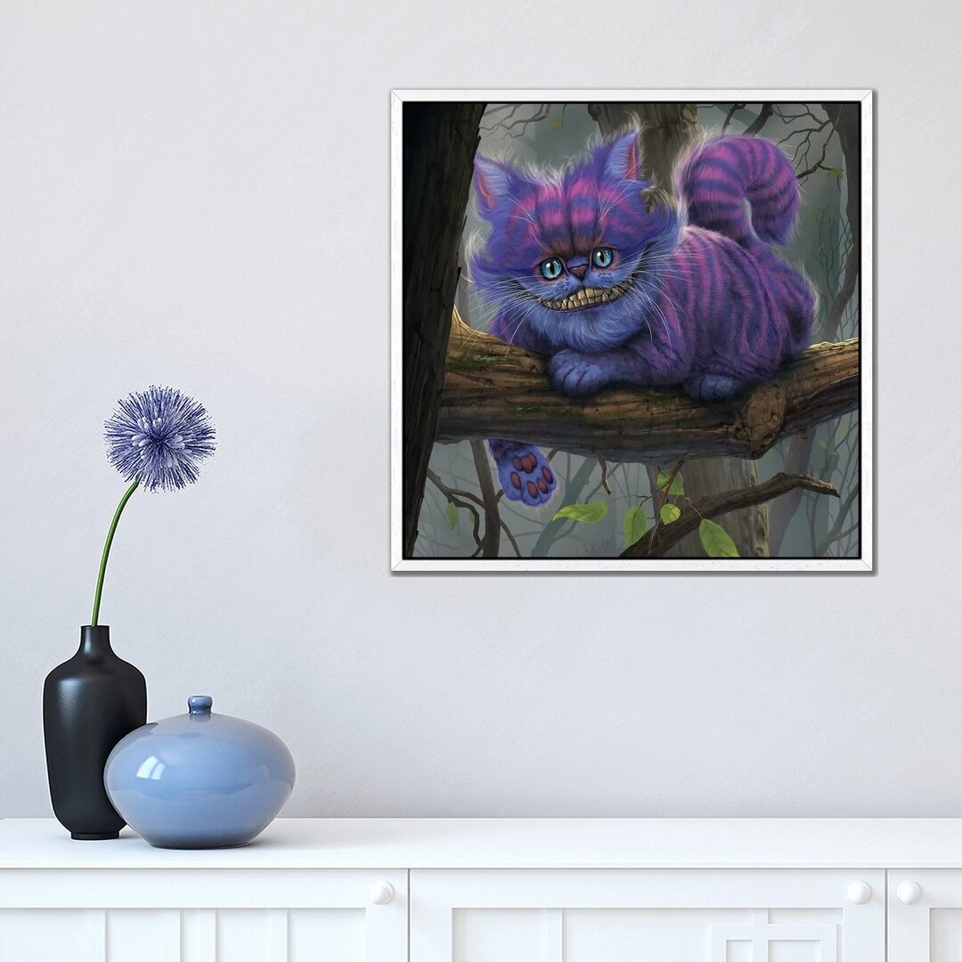 Leinwandbild Cheshire Cat von Vincent Hie