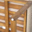 Chaises de patio en bois d'acacia Reese-1172115087