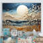 Clouds Prairies Collages VI - Clouds, impressions encadrées-825899830-825899825