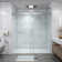 Opal Mirage MCOCOD 70-76.75"W x 76"H Double Sliding Frameless Soft Close Shower Door with 3/8"(10mm)Clear Glass