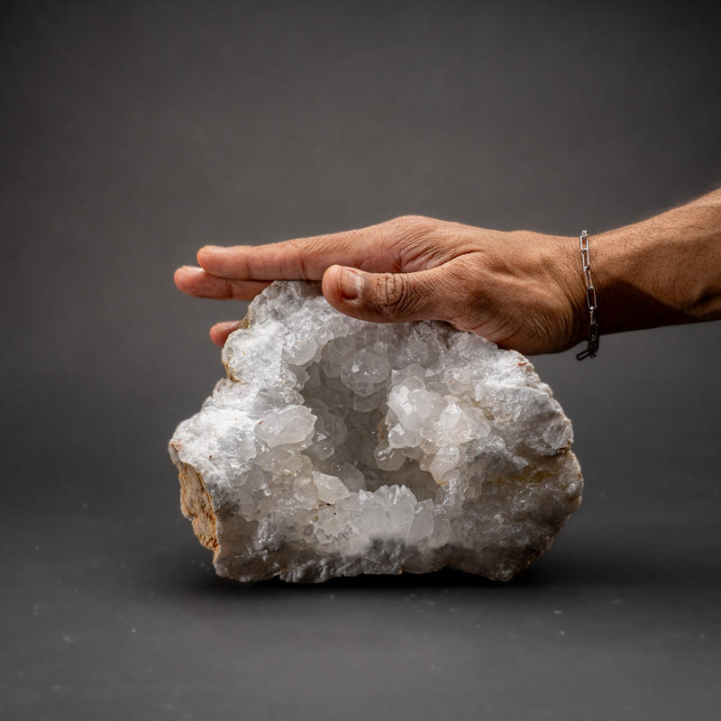 Genuine Calcite Geode From Morocco (5.5 Lbs)