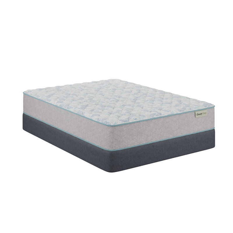 BeautySleep Slumberscape Firm Quilted Mattress Set with Standard Profile 9" Foundation, Full / Double, 11.5"