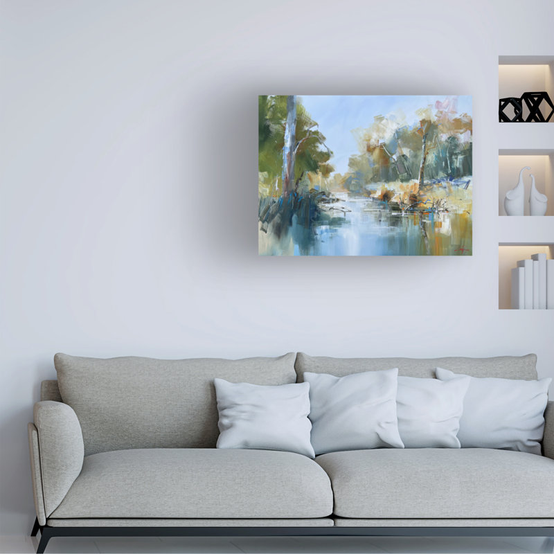Art sur toile Craig Trewin Penny Creek From The Murray, H 35 po x l 47 po x P 2 po