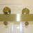 55-59"W X 72"H Frameless Double Sliding Shower Door, 304 Stainless Steel In Brushed Gold 5/16" (8Mm) Thick SGCC Tempered Clear Glass. Round Handle With NANO Easy Cleaning Coating., Shower Door