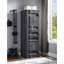 Garde-robe 1 porte avec serrure de contenant-1086065439