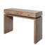 Console en bois avec 3 tiroirs, table d'entrée 47 po avec tiroirs, console en bois pour entrée, couloir, vestibule, couloir, bureau
