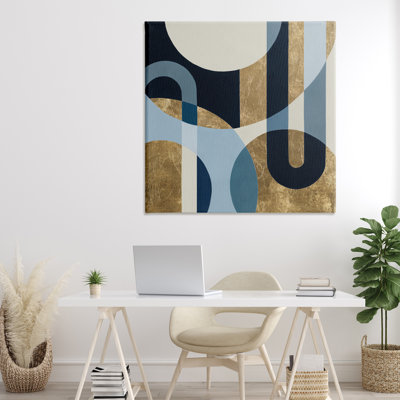 Earthly Shapes & Arches Canvas, design by Max Maxx
