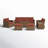 7 - Person Patio Conversation Set with Cushions-1187736439-1187736438