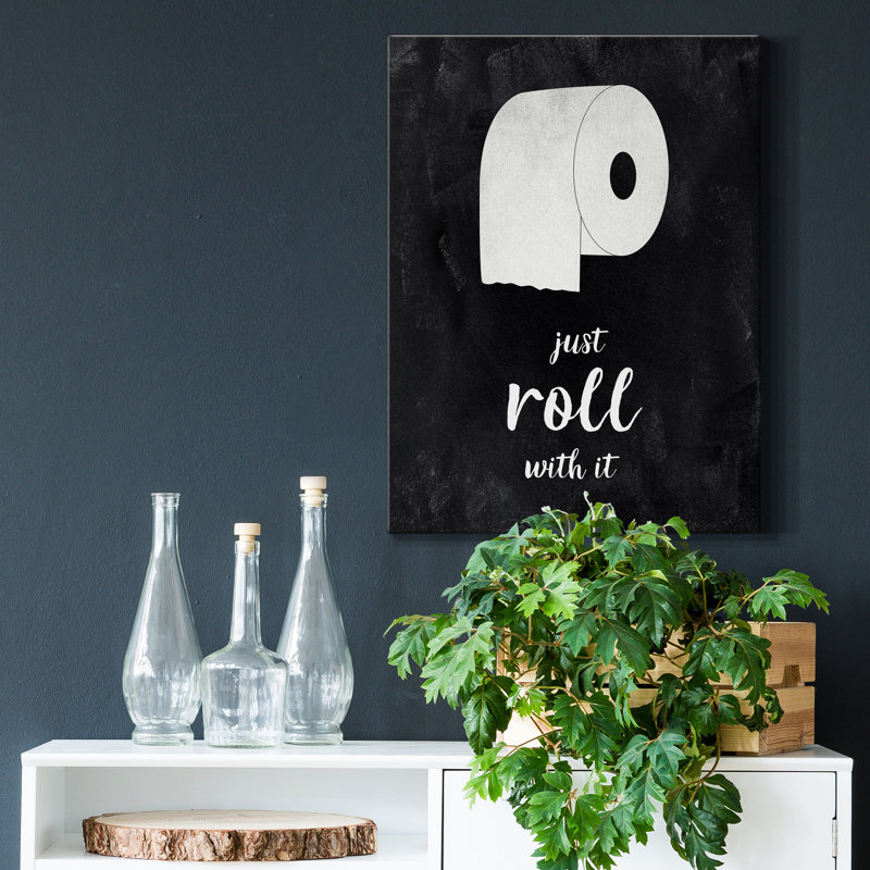 " Roll ", 27" H x 18" W x 1" D