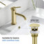 Robinet de salle de bain monotrou avec drain-63966541