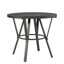 Table de salle à manger en bois avec 4 tabourets pivotants