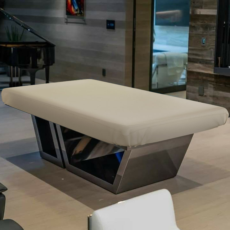 Blue Elephant Pool Table Cover, Beige, 142.2cm L x 254cm W