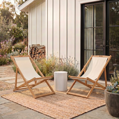 Winston Outdoor Armless Lounge Chair