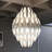 Chimes 90 - Light Dimmable LED Cylinder Chandelier-96062529