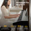 88 Keys Semi Weighted Electric Piano Keyboard With Wood Piano Bench For For Beginners, Portable Digital Piano 88 Key Weighted With 3-pedal Unit-1480208545