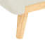 Canapé rembourré capitonné avec pieds en bois-2059836569