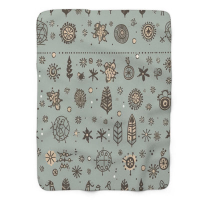 Snowy Spots - 1 Piece Premium Blanket