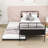 Twin Platform Bed with Trundle