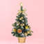 Arbre de Noël doré 17,7 po H-2018302508