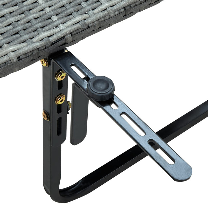 Table de balcon Thomas-James, gris