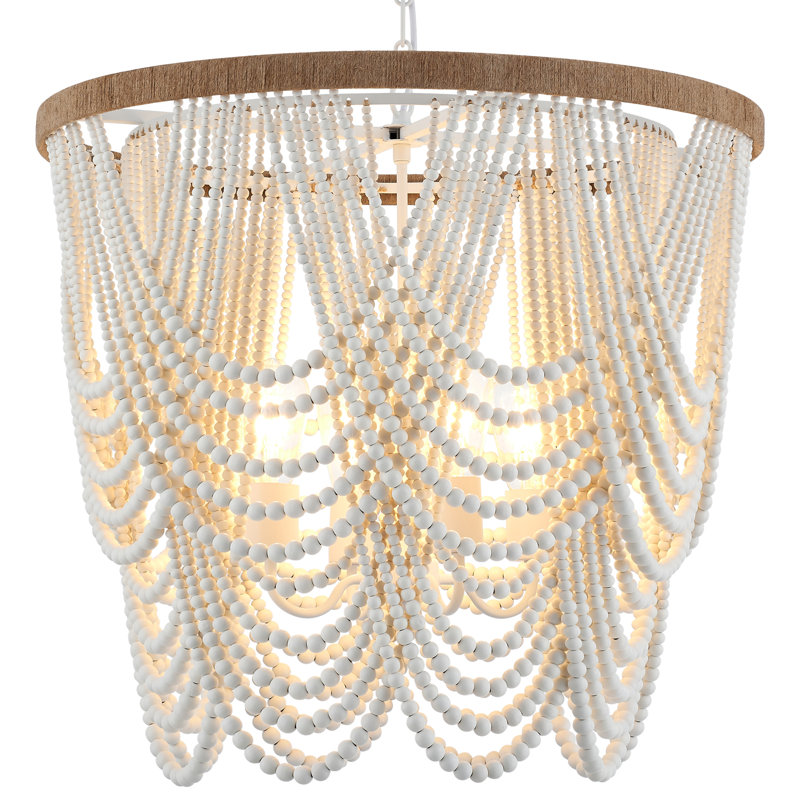 Leny 4 - Light Dimmable Tiered Chandelier
