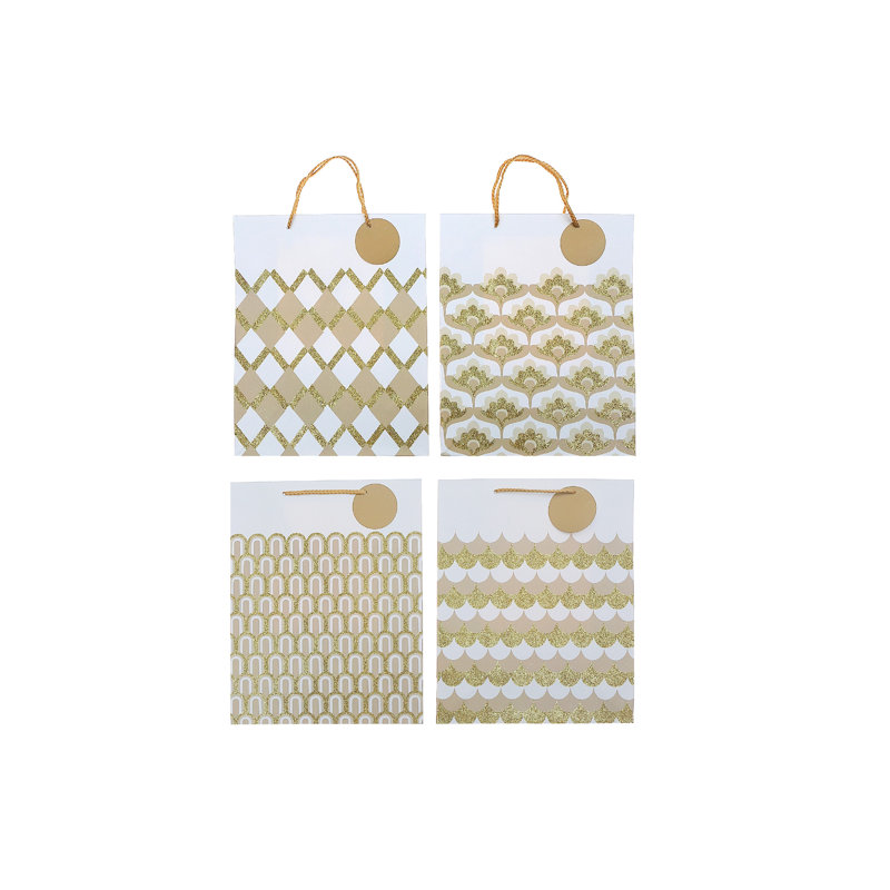Ensemble de 12 sacs-cadeaux très variés