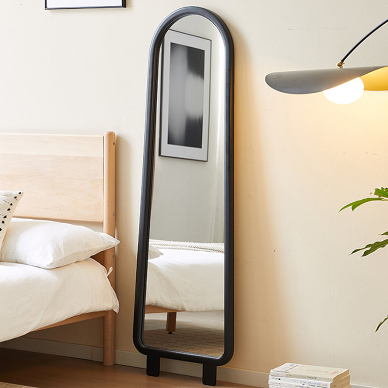 Miroir ovale pleine grandeur de style médiéval