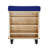 Birch Mobile Teacher Stool - Natural/Blue