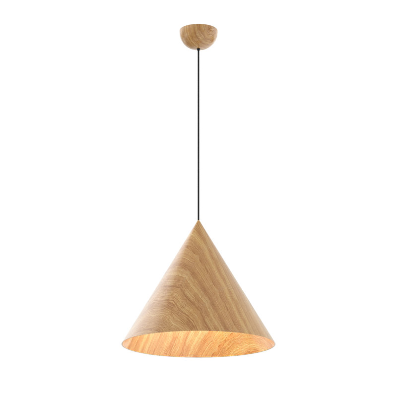 Miralem 1 - Light Wood Cone Pendant