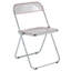 Chaise d'appoint pliante en acrylique Birgitta-931903204