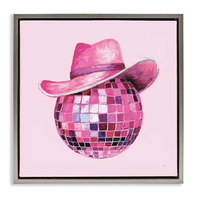 «Cowgirl Hat Disco Ball», art par Sarah Adams