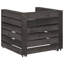 Nixon Pine Outdoor Lounge Chair