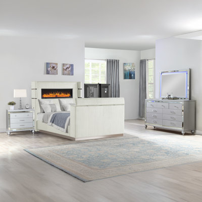 Ensemble de chambre à coucher tapissier Limann
