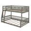 Full XL Over Queen Bunk Bed With Guardrails-119285602