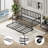 Metal Twin Daybed with Trundle