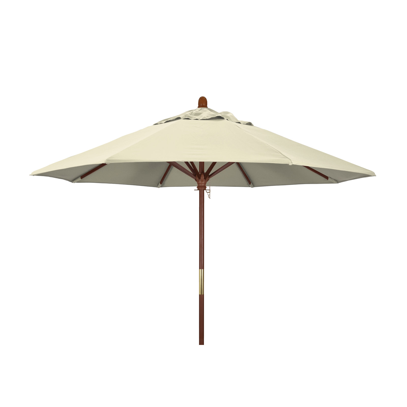 Manford 108'' Outdoor Umbrella, Antique Beige Performance